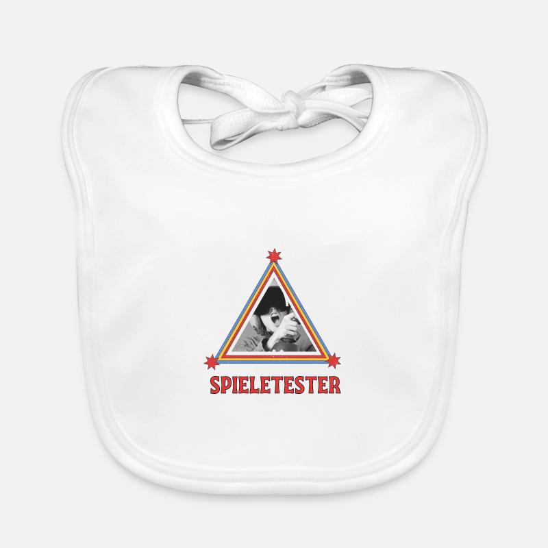 Game Tester Organic Baby Bibs