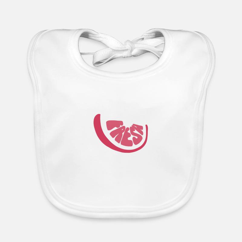 Fresh Grapefruit Baby Bio-Lätzchen