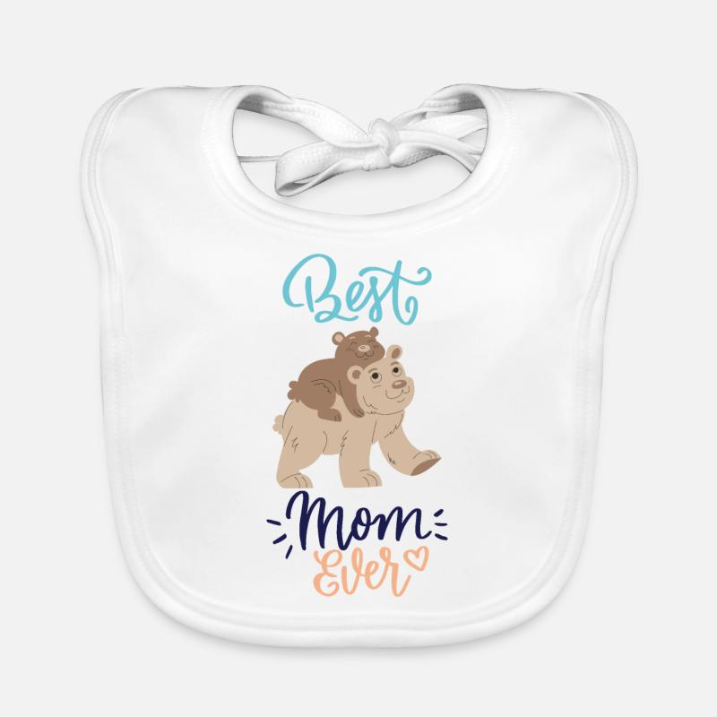 Meilleur maman ever Bavoir bio Bébé