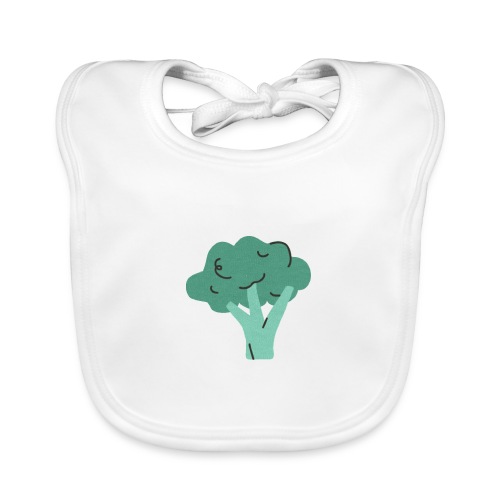 Broccolo - Bavaglino ecologico per neonato