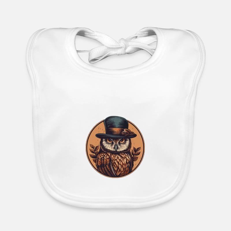 Mister Eule Baby Bio-Lätzchen