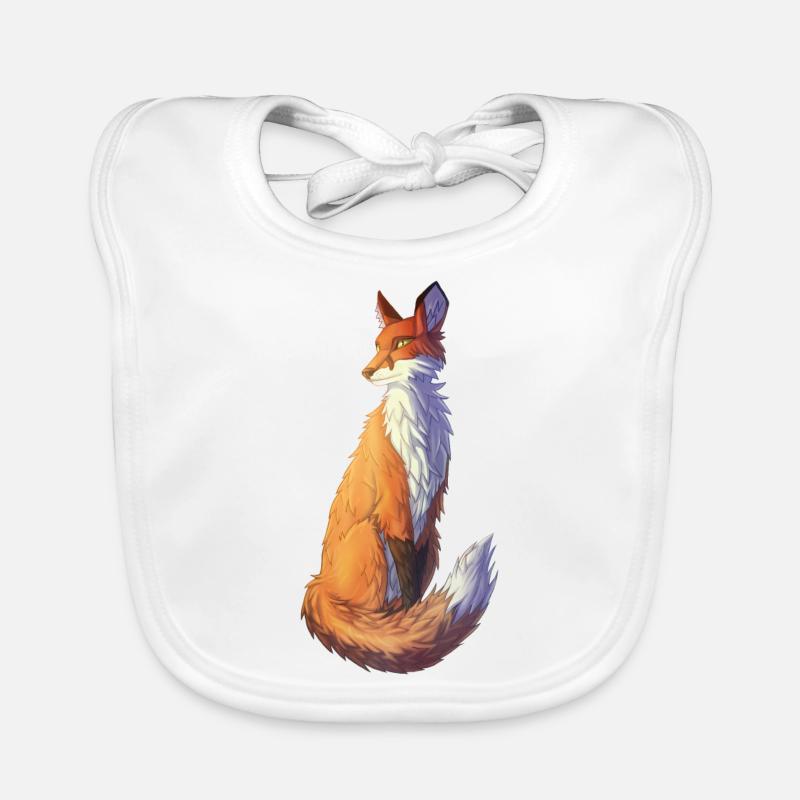 Comic Fox Organic Baby Bibs