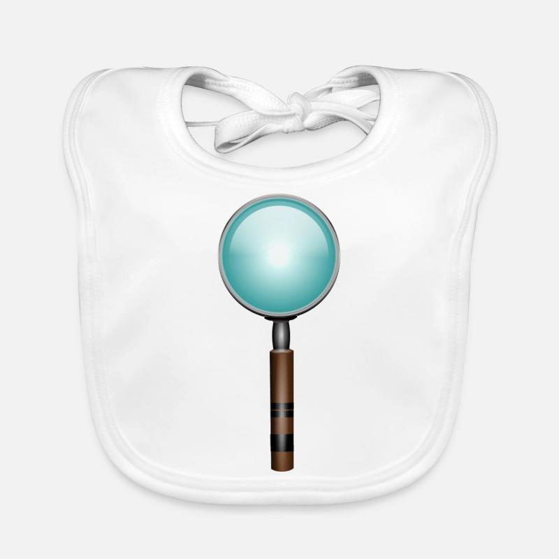 loupe Bavoir bio Bébé