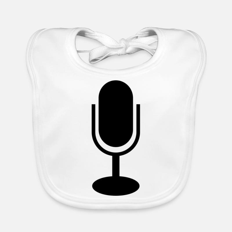 Mikrofon Baby Bio-Lätzchen