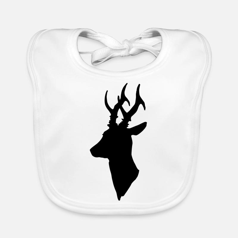 Chevreuil Bavoir bio Bébé
