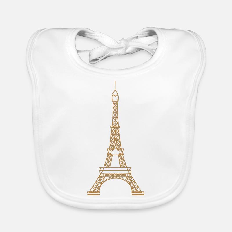 Tour Eiffel TOWER Bavoir bio Bébé