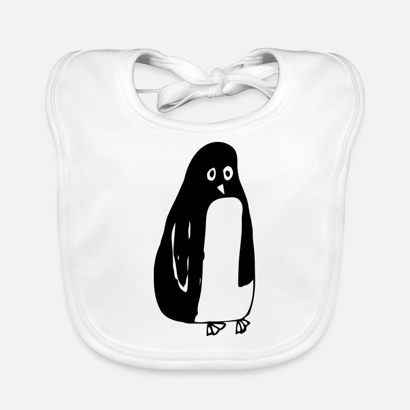 pinguouin Bavoir bio Bébé