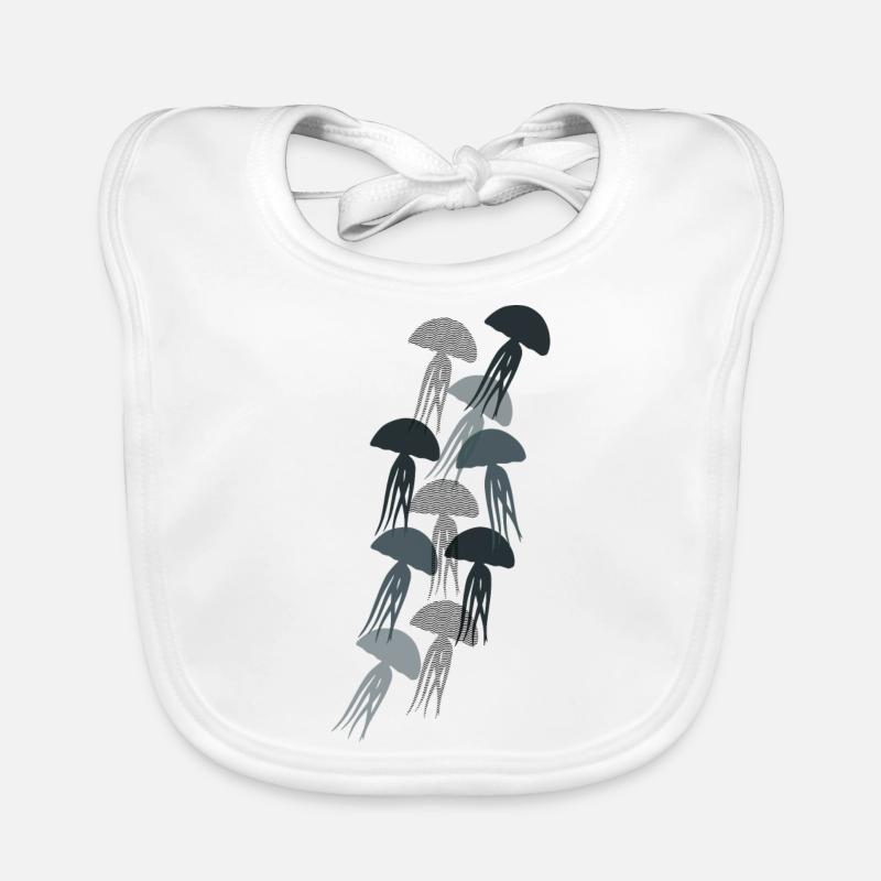 JELLYFISH Organic Baby Bibs