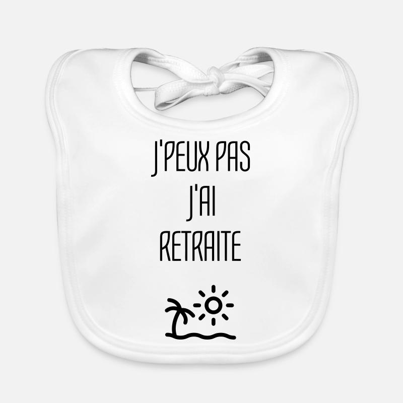 Ruhestand / Rentner / Rentnerin / Rente Baby Bio-Lätzchen