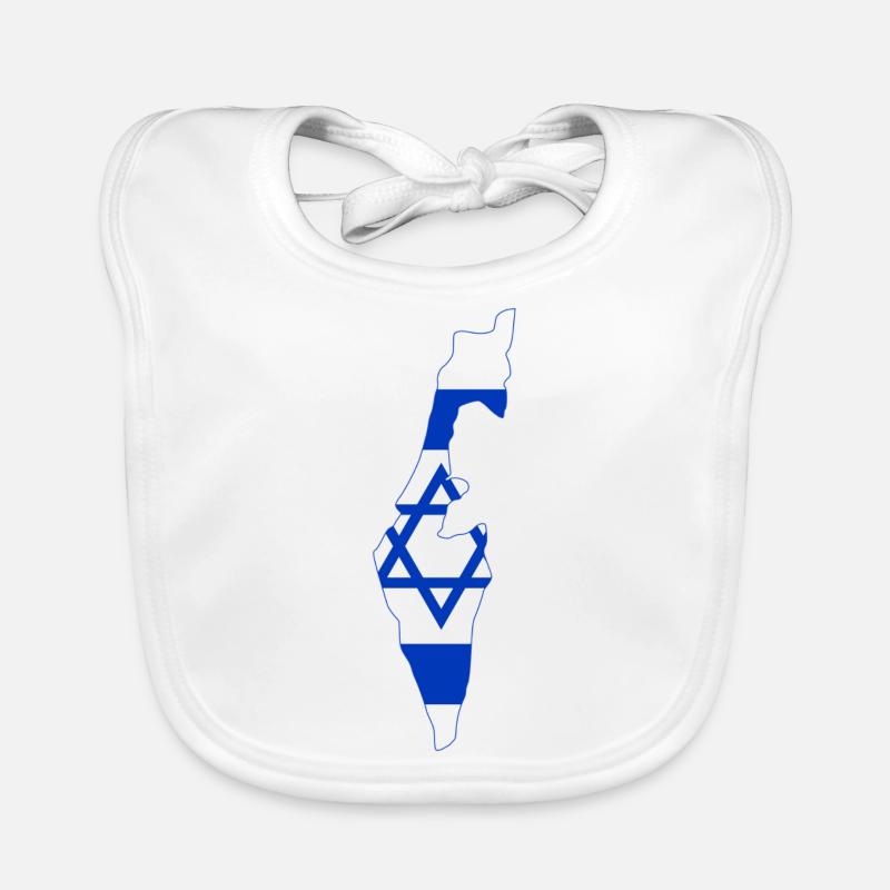 Blue Organic Baby Bibs