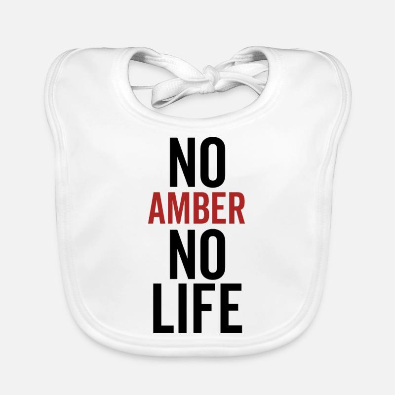 Pas d’ambre pas de vie Bavoir bio Bébé