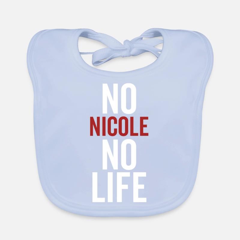 Pas de Nicole Pas de vie Bavoir bio Bébé