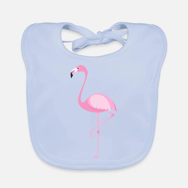 Flamingo Baby Bio-Lätzchen