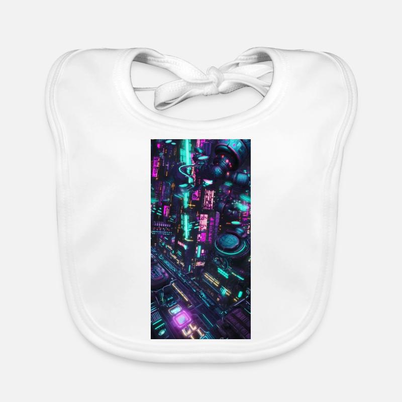 CYBERPUNK Baby Bio-Lätzchen
