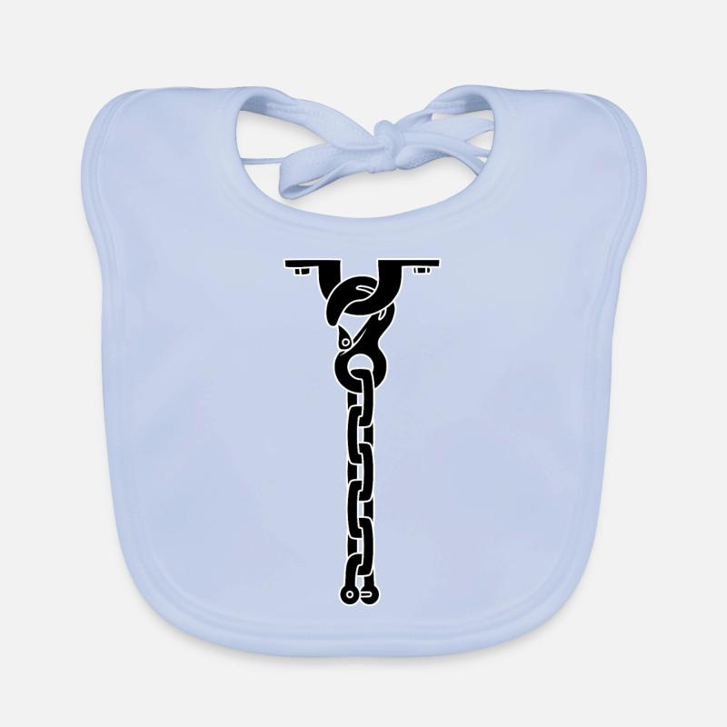 collier cravate NOIR Bavoir bio Bébé