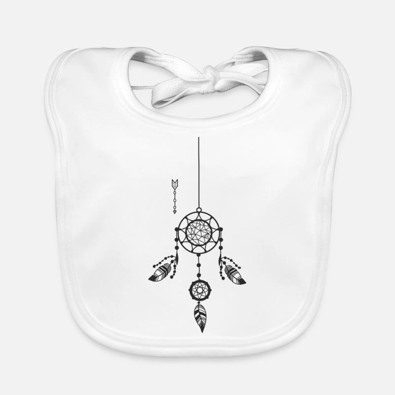dream catcher Baby Bio-Lätzchen