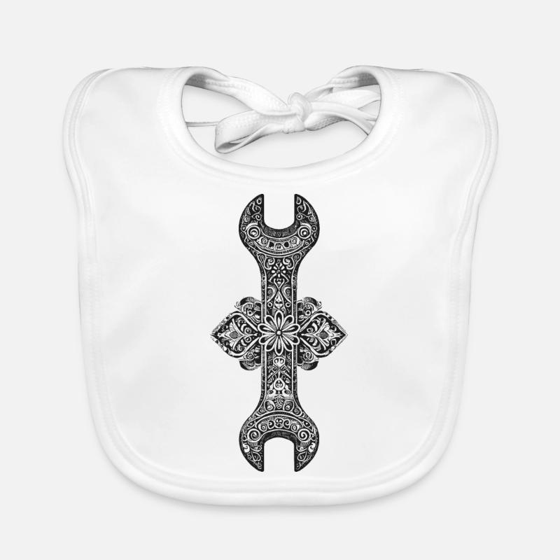 Clés à fourche Bavoir bio Bébé