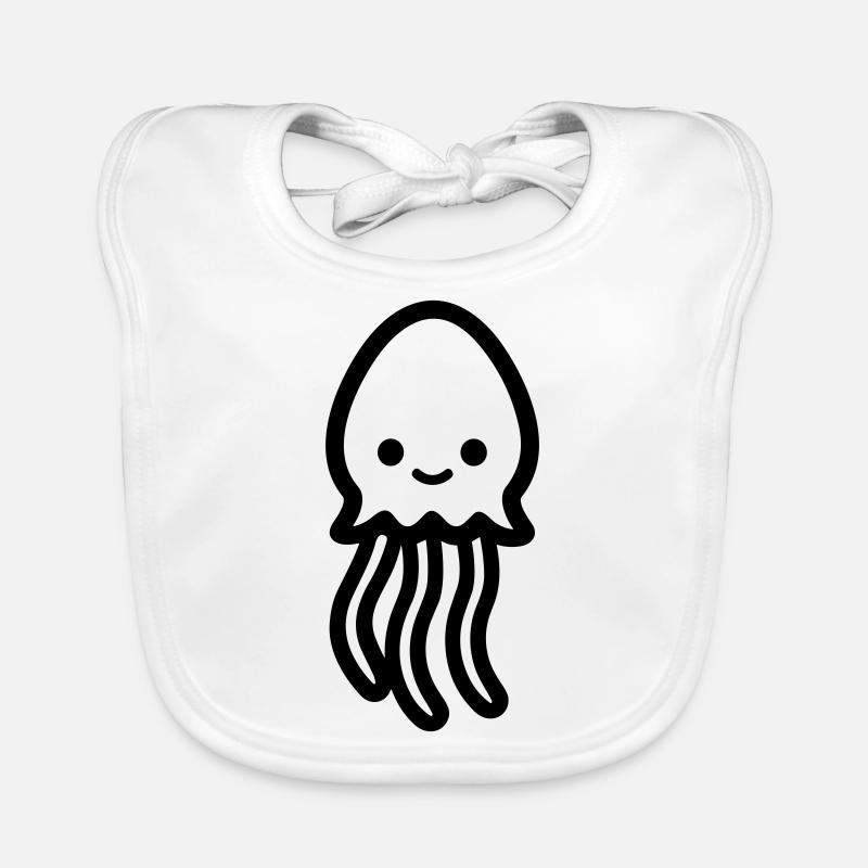 Jellyfish Organic Baby Bibs