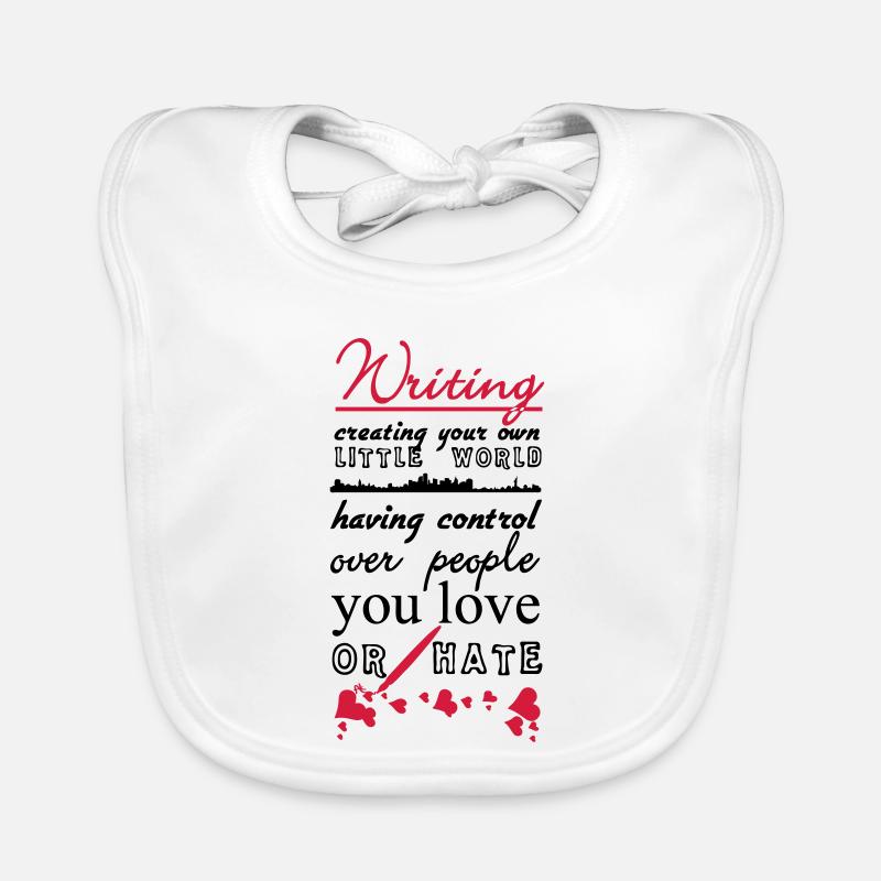 Writing Organic Baby Bibs