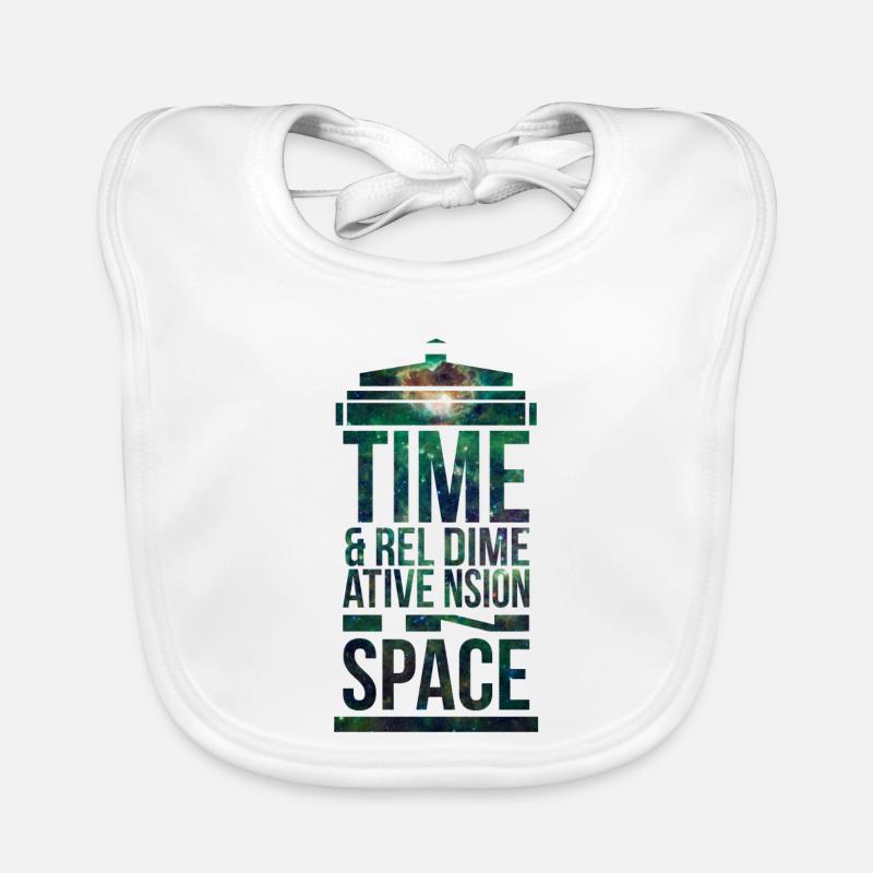 TARDIS Bavoir bio Bébé