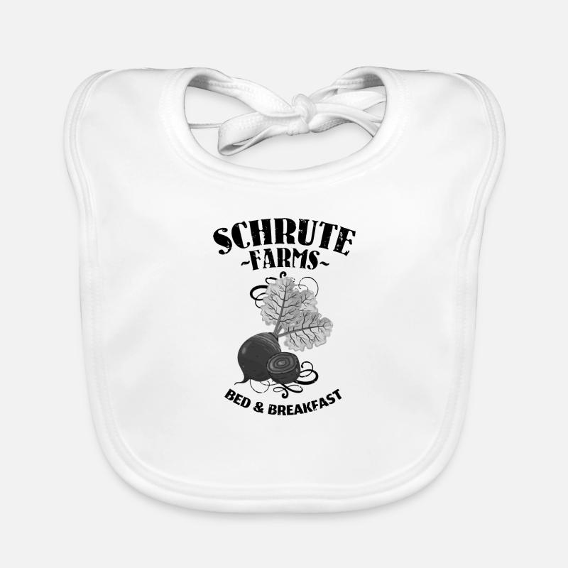 Schrute Bauer Landleben Geschenk Baby Bio-Lätzchen