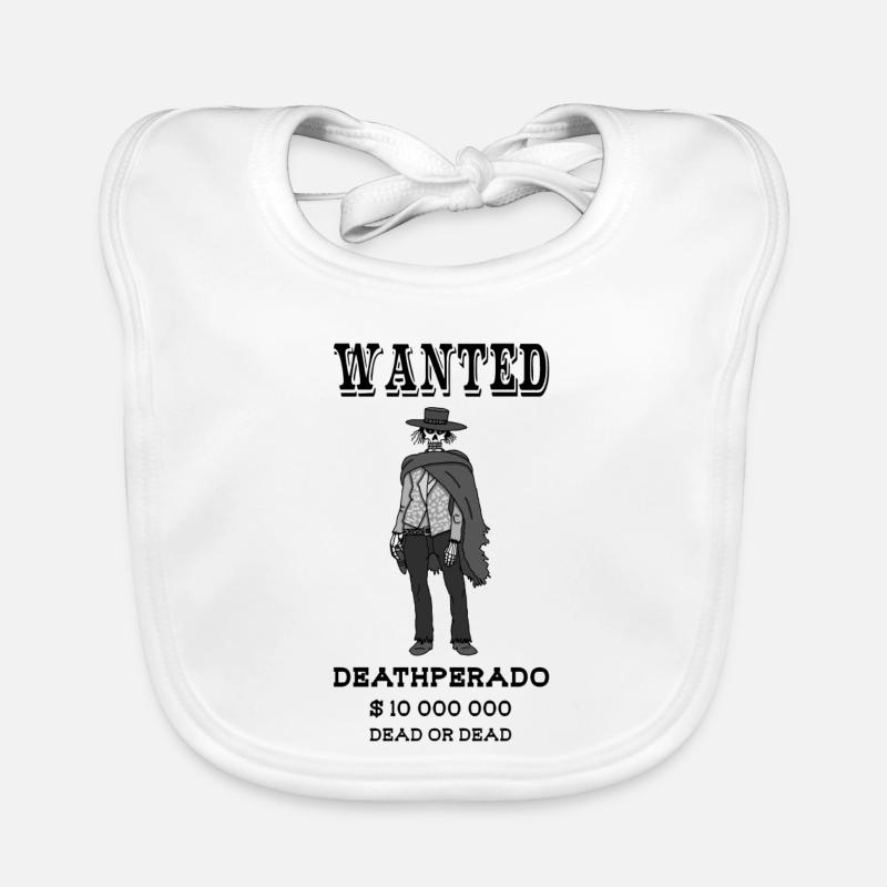 Cowboy de l'enfer Bavoir bio Bébé