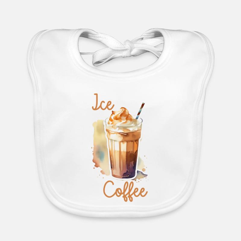 Eiskaffee Baby Bio-Lätzchen
