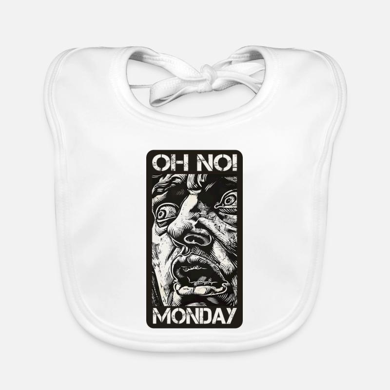 Oh no! Monday Baby Bio-Lätzchen