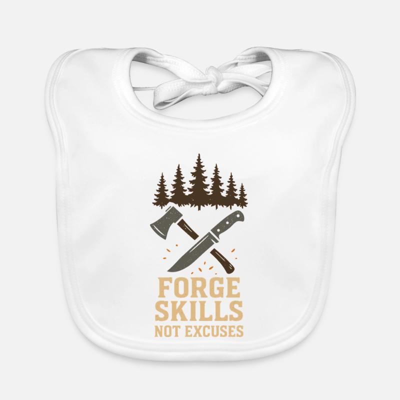 Survival Powers Boscroon Ferocious Abilities Organic Baby Bibs