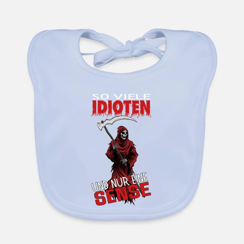 So viele Idioten und nur eine Sense Baby Bio-Lätzchen