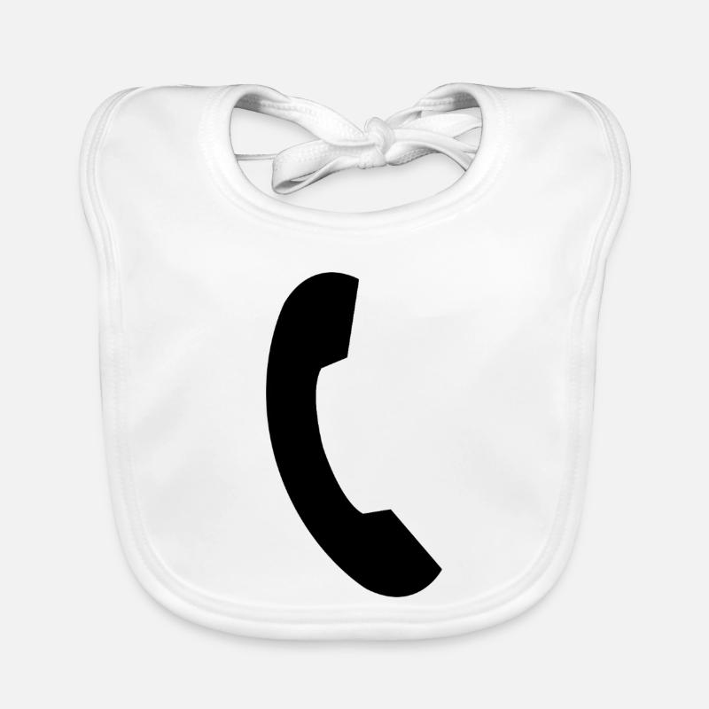 Cord phone Organic Baby Bibs