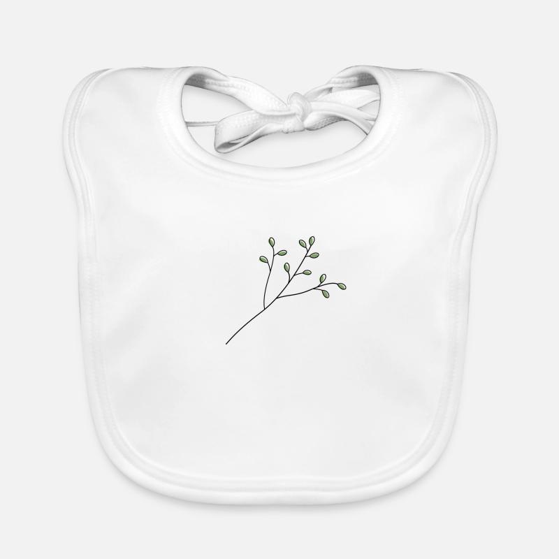 Branche. Bavoir bio Bébé