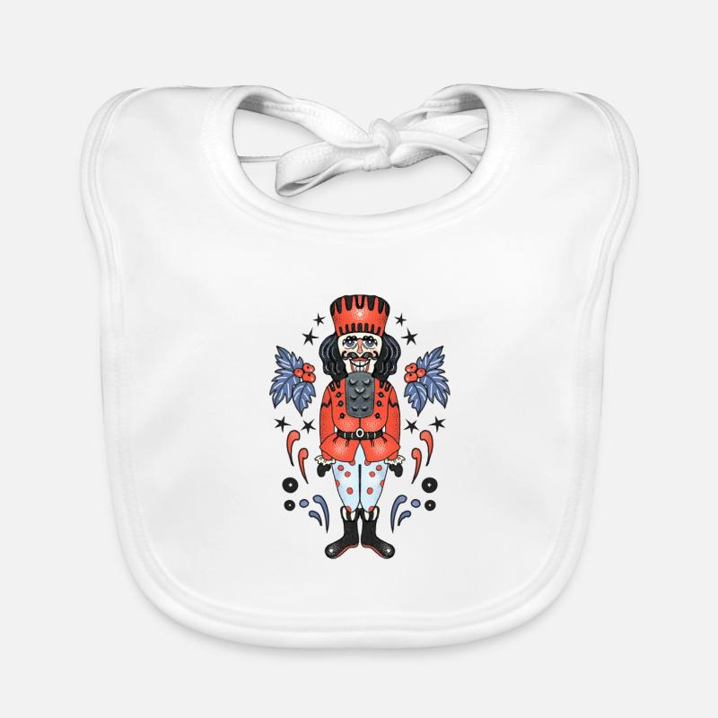 Nutcracker Organic Baby Bibs
