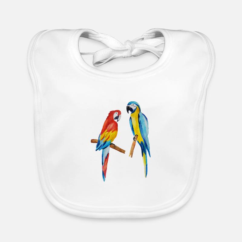 perroquets Bavoir bio Bébé