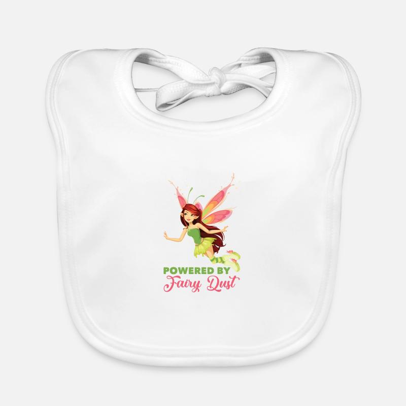 Fairy elf fairy tale Organic Baby Bibs