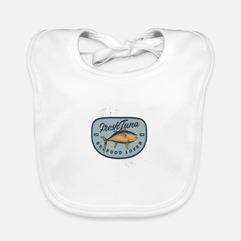 Thon frais Tuna Seafood Bavoir bio Bébé