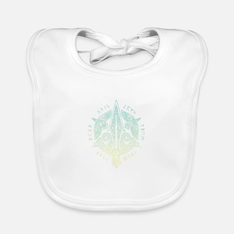 Yggdrasil World Tree World Ash Nordic Organic Baby Bibs
