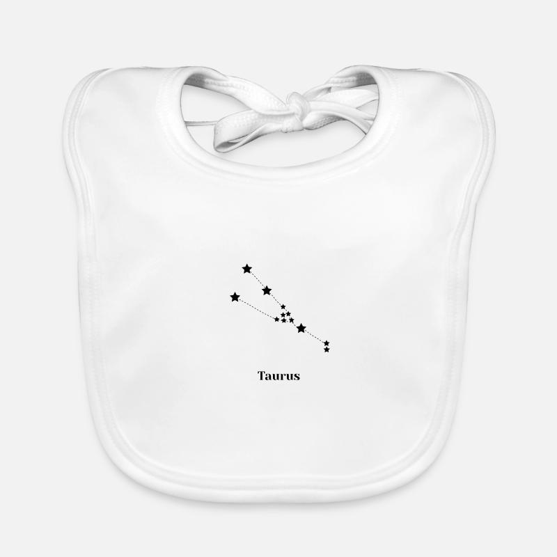 Taurus/Taureau Bavoir bio Bébé