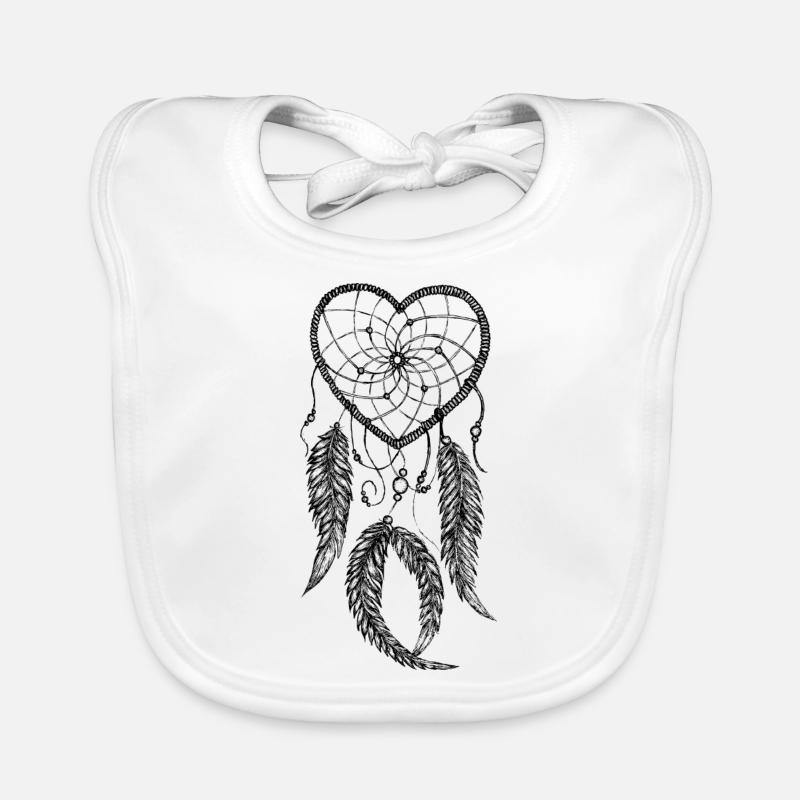 Traumfänger Baby Bio-Lätzchen