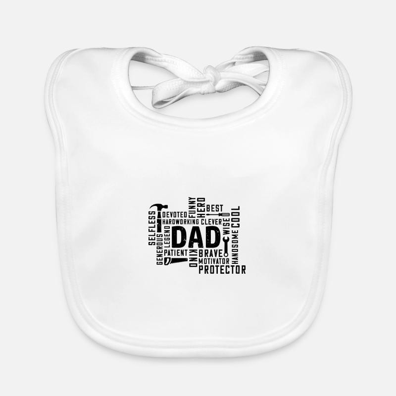 Dad Organic Baby Bibs