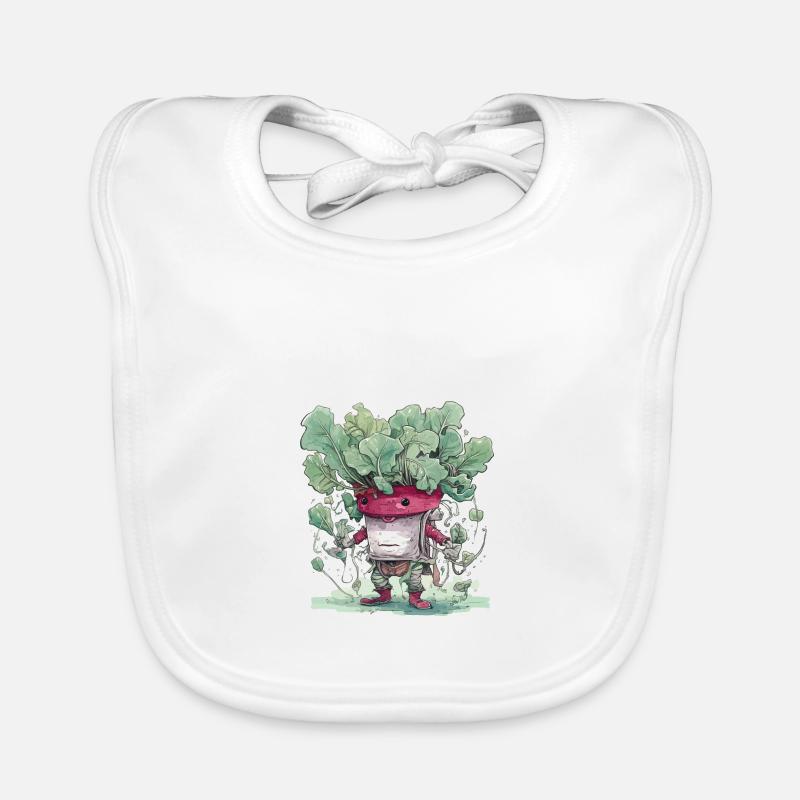 Rettich-Mann Baby Bio-Lätzchen