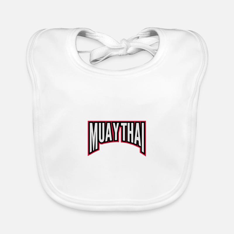 muay thai Baby Bio-Lätzchen
