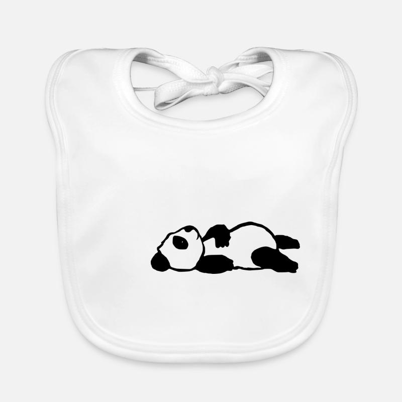 mignon panda Bavoir bio Bébé