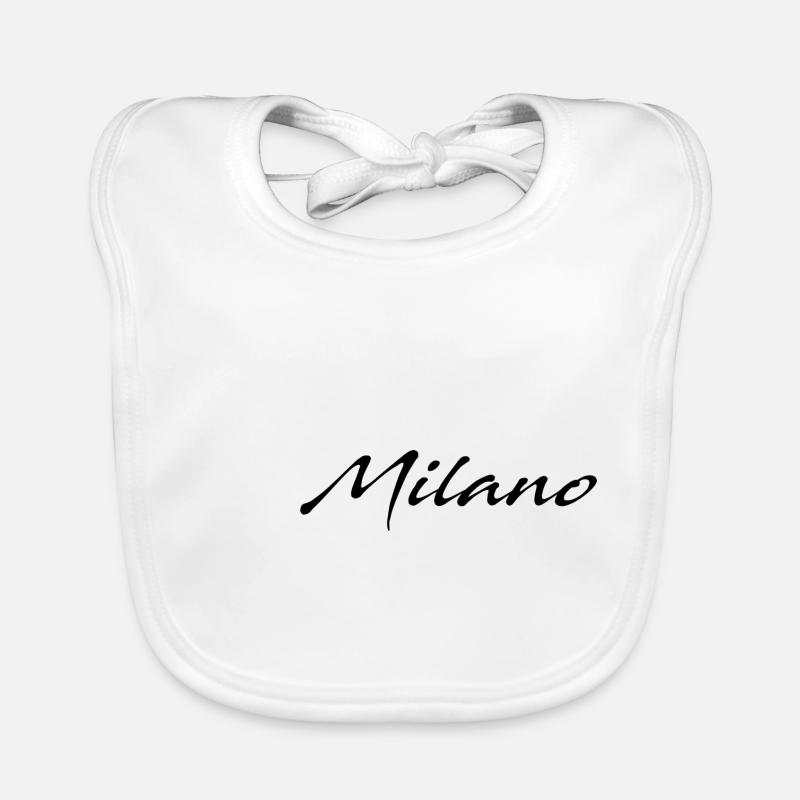 Milano - Baby Bio-Lätzchen - Weiß