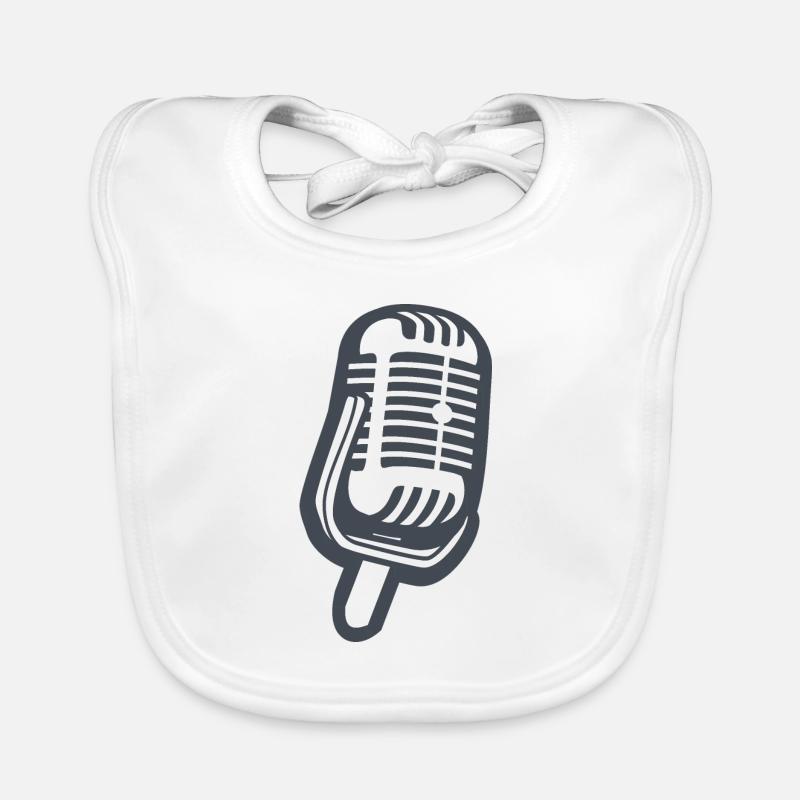 Mikrofon Baby Bio-Lätzchen