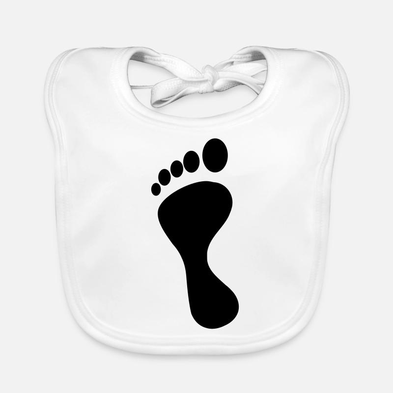 piedi Bavaglino ecologico per neonato