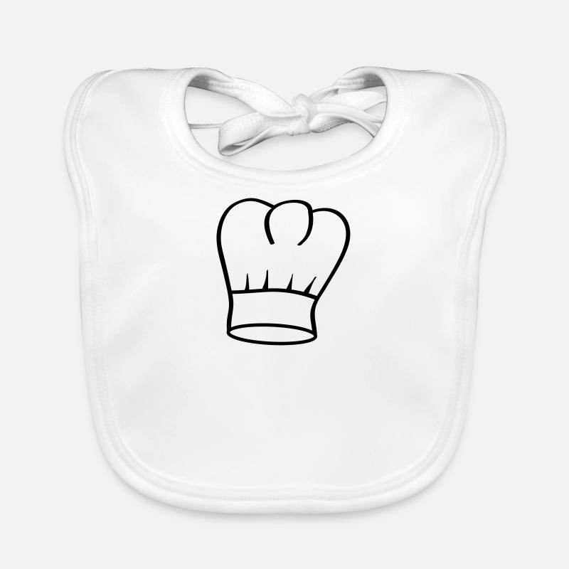 chef's hat Organic Baby Bibs