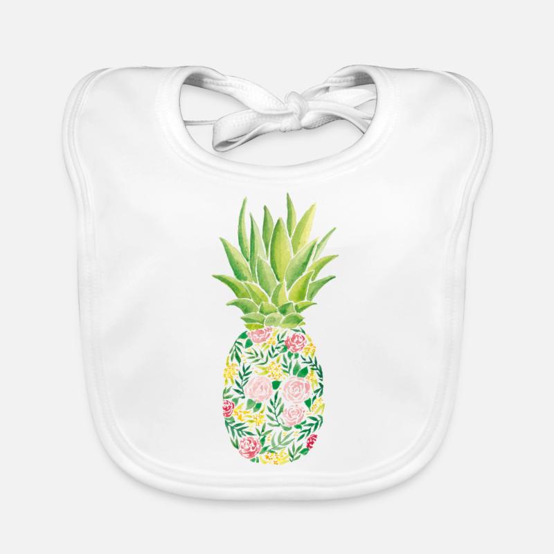 Ananas Baby Bio-Lätzchen