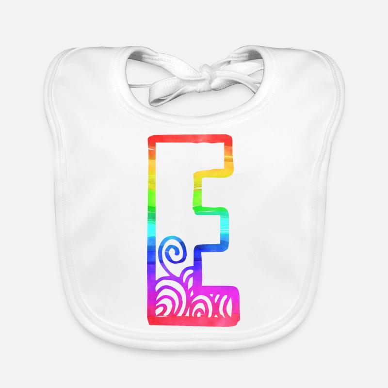 rainbow e Organic Baby Bibs