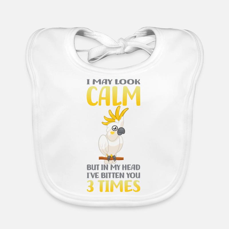 Cacatoès Bavoir bio Bébé